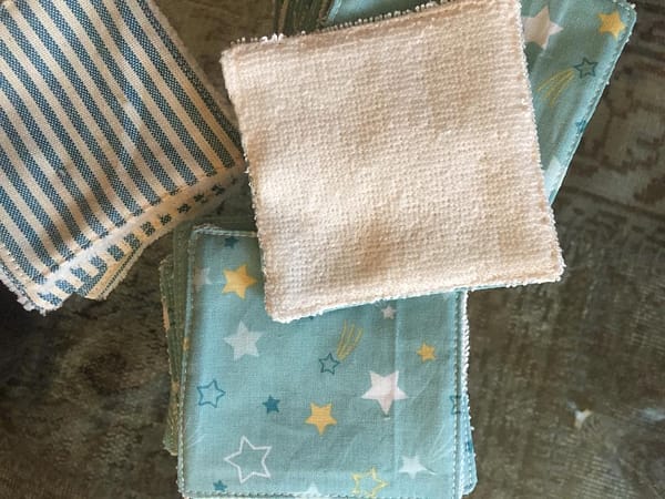 Lingettes démaquillantes ou bébé, lavables et réutilisables